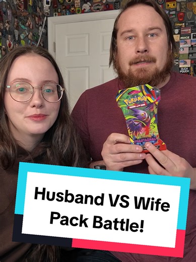 Husband vs. Wife Pokémon Pack Battle