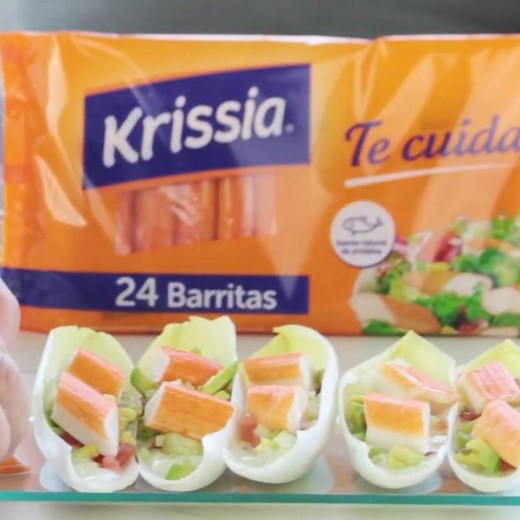 Endivias rellenas de Krissia®