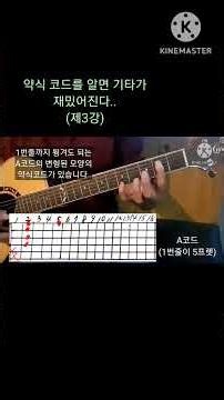 (Lecture 3) If you want to hear people say you play the guitar well, learn simplified chords.