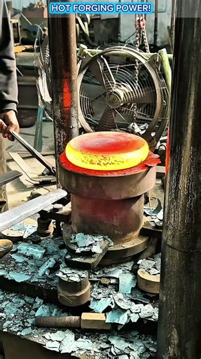 Hot Forging Process in Action.