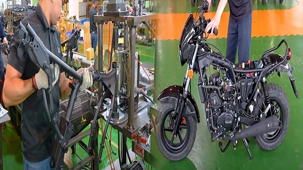 Amazing Process of Motorcycle Manufacturing
