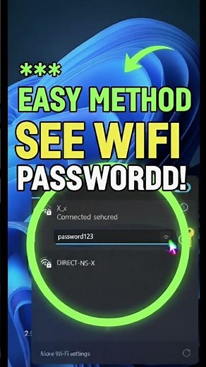 How to Find Saved Wi-Fi Password on Windows 11