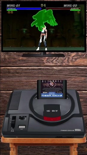 Ultimate Mortal Kombat 3 (1995) | Sonya Animality 🐘 Arcade & Sega Genesis Gameplay