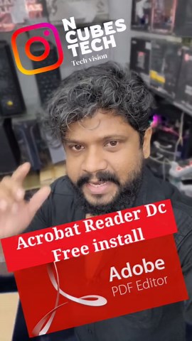 Vishnu Sasidharan | ADOBE READER DC PRO 2022 FREE INSTALL #adobeapplication #adobereaderdc #pdfeditor #msoffice365 #adobe | Instagram