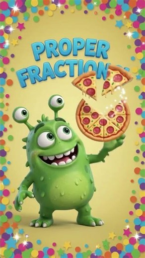 What is fraction | concept of proper fraction #mathematics #math #properfractions