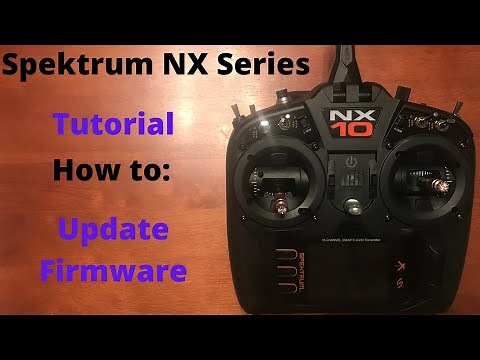 Spektrum NX Setup: How to Update Firmware (NX6/NX8/NX10)
