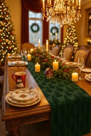 🎄✨ INSTANT HOLIDAY GLOW-UP – The Sparkling Table Runner That Brings Christmas to Life! Transform your table into a festive centerpiece: ✅ 3D quilted Christmas trees – adds texture and depth to your decor 💫 Delicate sequin accents – catches light for a magical, elegant shimmer 🍽️ Perfect for any table – dining room, mantel, console, or buffet 🎨 Multiple colors & sizes – match your existing holiday theme effortlessly Set the scene for unforgettable gatherings 👇 [Shop Now] 👉https://liberyta.c