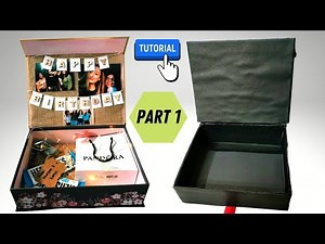 Birthday hamper box Tutorial / how to make hamper box at home / Valentines day gift for boyfriend