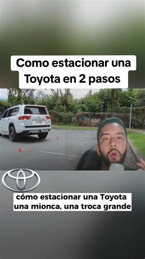 Cómo estacionar una Toyota en 2 simples pasos 💯💯 #toyota #toyotero #conducir #conductor #autoescuela #Estacionar #parquear #hogar | Aprenda a conducir fácil.