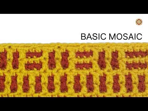 Mosaic Crochet Basics (Lesson 2) | Easy Patterns for Beginners
