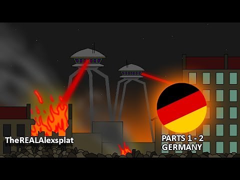 Pivot Alien Invasion Fight War Animation series 1 (Parts 1 - 2 - Germany)