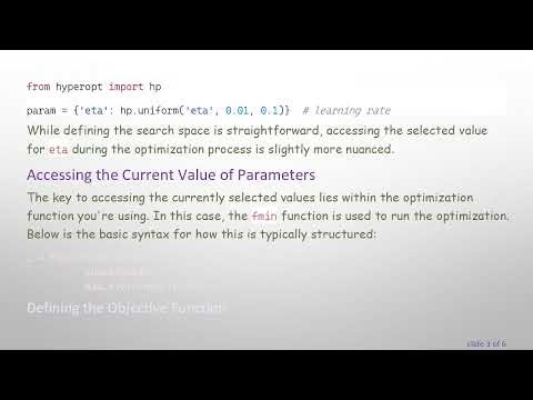 Accessing the Current Value from hyperopt Search Space: A Guide for Python Users