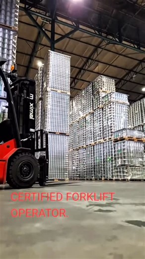 ForkliftNation | Forklift Operator | Forklift Training on Instagram: "#forklift #certified #shorts"