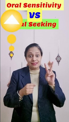 Oral Sensitivity Vs Oral Seeking: Which Reflex is Active?