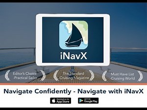 Create Waypoints and Routes on a Chart using iNavX Pro for Android