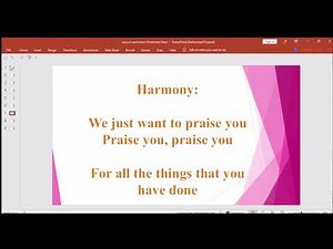 We Just Want To Praise You by Von Thomas Tenor Voice Part