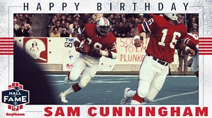 75 reactions | HAPPY BIRTHDAY To the Patriots all-time leading rusher, Sam "Bam" Cunningham! | Patriots Hall of Fame | Facebook