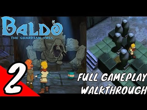 Baldo: The Guardian Owls - Full Gameplay Walkthrough Part 2- Underground Dungeon + Rodia Town [PC]