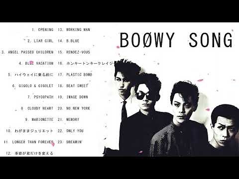 日本のバンドBOOWY 1987年12月22日 新潟県民会館