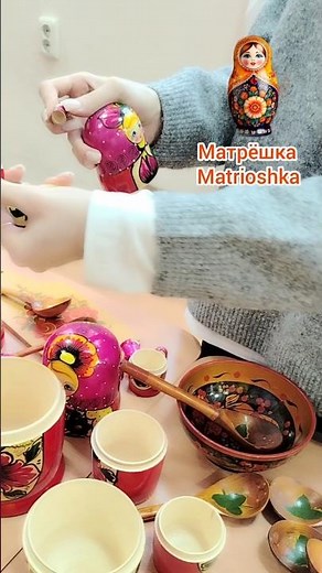 Matrioshka la muñeca representtiva de Rusia 🇷🇺