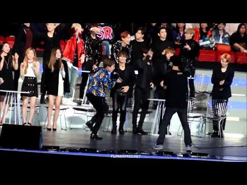 【HD】BTS/GOT7/Red Velvet/Twice reaction to EXO "drop that" @ MAMA 2015