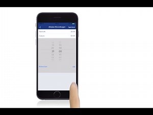 Zeitplan erstellen – Smartvest Tutorial