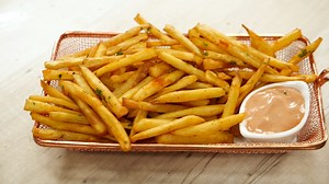176K views · 1K shares | Friends, today let's make sweet potato fries recipe at home, this version of french fry is instant to make and comes out crunchy everytime! #cookingshooking | Cooking Shooking | Facebook