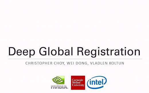 最新CVPR2020论文：DGR：基于深度学习的点云全局配准算法