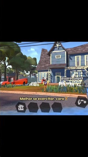 Desperation playing Hello Neighbor KKKKK #games #gameplay #humor #helloneighbor
