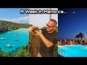 On Holiday In Menorca, Spain, at the Minura Sur Menorca & Waterpark...