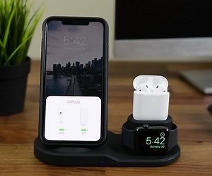 No more messy cords! The Chargedd™ Station charges all 3 of your devices at once ⚡ 🎁 Best Holiday Gift of the Year! | Chargedd