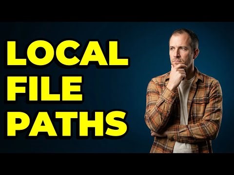 Why Does My Browser Show A File Path For HTML?