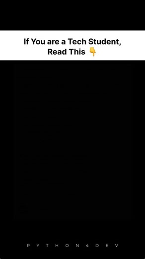 AIX | Python & AI Educator on Instagram: "The biggest pattern is focusing on short-term, surface level achievements (tutorials, certifications, buzz tech) instead of building deep fundamentals, practical experience, communication ability, and real project outcomes. Align with real work expectations: code daily, build projects, use real tools (Git, command line, testing), seek feedback, and practice problem solving. #pythondeveloper #coding #programming #informationtechnology #datastructure"