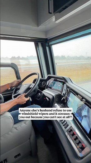 Why are they like this?! And while driving a 45 ft motorhome in a hailstorm ⛈️ 🚍 😅 #rvlife #storm
