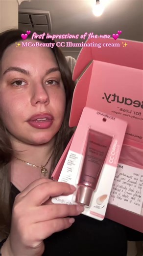 trying the new MCoBeauty illuminating cc cream. I was shook!! 🤩 @MCoBeauty *gifted with no obligation to post #mcobeauty #cccream #affordablemakeup