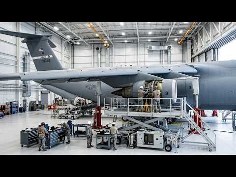 How the US Air Force Repairs the World's Largest Cargo Planes