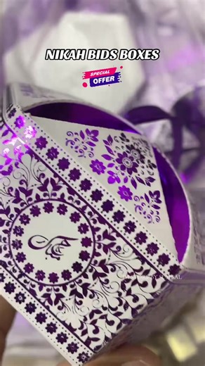 NIKAH BIDS BOXES CONTACT ON WHATSAPP/ واٹس ایپ نمبر آپ ہمارے ٹک ٹوک اکاؤنٹ میں دیکھے. #foryou #bidh #nikah #searchinsightcreators #wedding