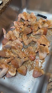 Wing in the new year - All you need is a few seasonings and a sink. What could be easier! #chickenwings #gameday #GoLions #michiganfootball | Rebecca JS