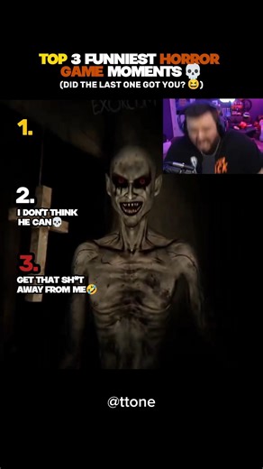 ‎Top 3 Funniest Horror Game Moments 🎮💀 (I Don’t Think He Can… 😭👀)