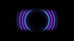 Neon Line Arc Waves Animation Searching Stock Footage Video (100% Royalty-free) 3663534565 | Shutterstock