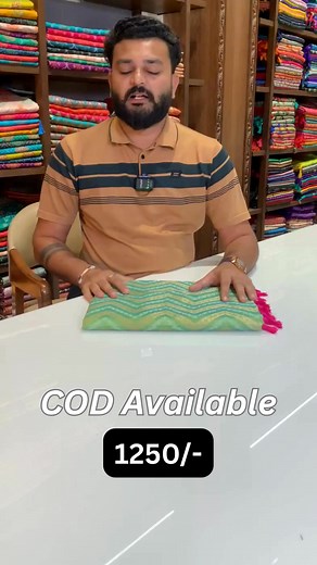 Just ₹1250/- (COD Available) for Green Banarasi Zic Zac Katan Silk Saree 🤩 5 ⭐⭐⭐⭐⭐ Review: "The saree is absolutely beautiful 😍and The price is just worth it🥰 material is just amazing & Colour combination is excellent.❤️" ~ Radhika Shop the Latest Fancy Sarees Online with vastranand and Enjoy Free Shipping on All Sarees. 🚚 Free Shipping All Over India 🚙 COD Available & Free Shipping 📦 2-Days Easy Returns 👌 Same Day Dispatch || Best Quality Assures 📲 Video Shopping ✂️Stitching Facility Av