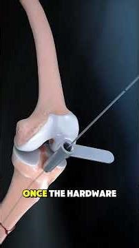 Broken Shin Bone? Here’s the Fix! #3dmedicalanimation #tibiafracture #postoperativecare #healthtips