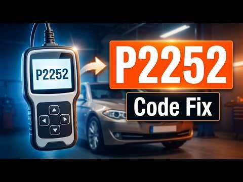 How To Fix P2252 Code - O2 Sensor Negative Current Control Circuit Low