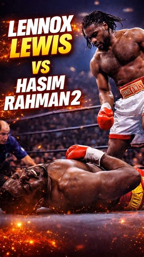 Lennox Lewis vs Hasim Rahman 2 #boxing #knockout #shorts #fypシ゚viral #new #legend #highlights