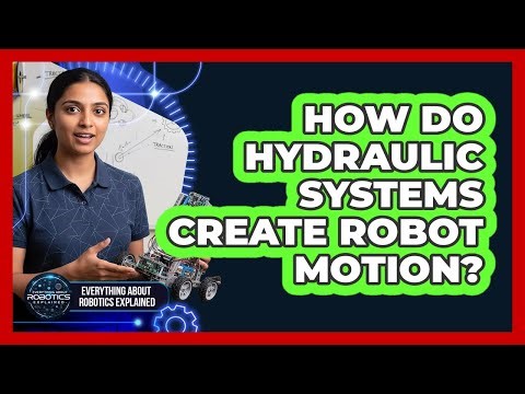 How Do Hydraulic Systems Create Robot Motion?