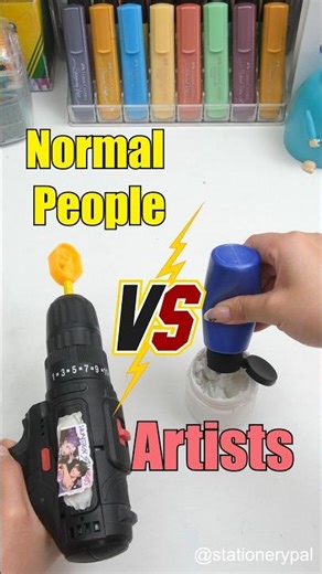 Which one are you - artist🎨 or normal person ✏️? #shorts