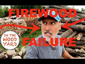 #345 - I am a failure! Cutting Firewood in a log pile.