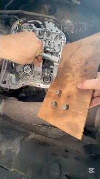 2006 Cummins valve body install