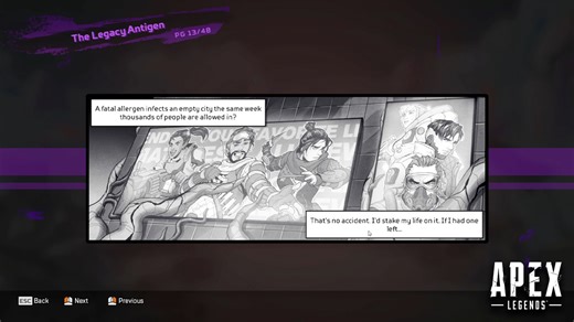 The season 9 Apex Legends comic just changed everything