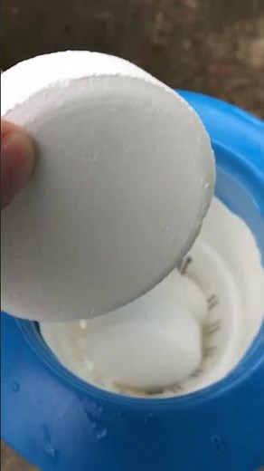 How to put chlorine tablets in a chlorine float